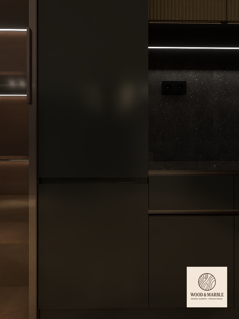 Beach apartment - Living room + Kitchen