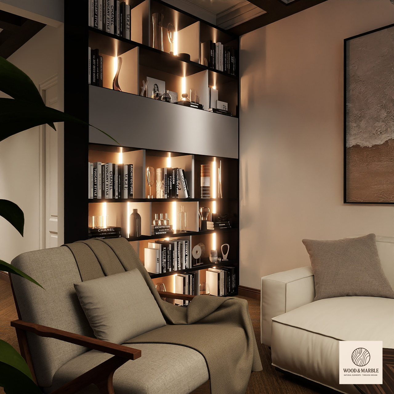 Classic White House - Living room