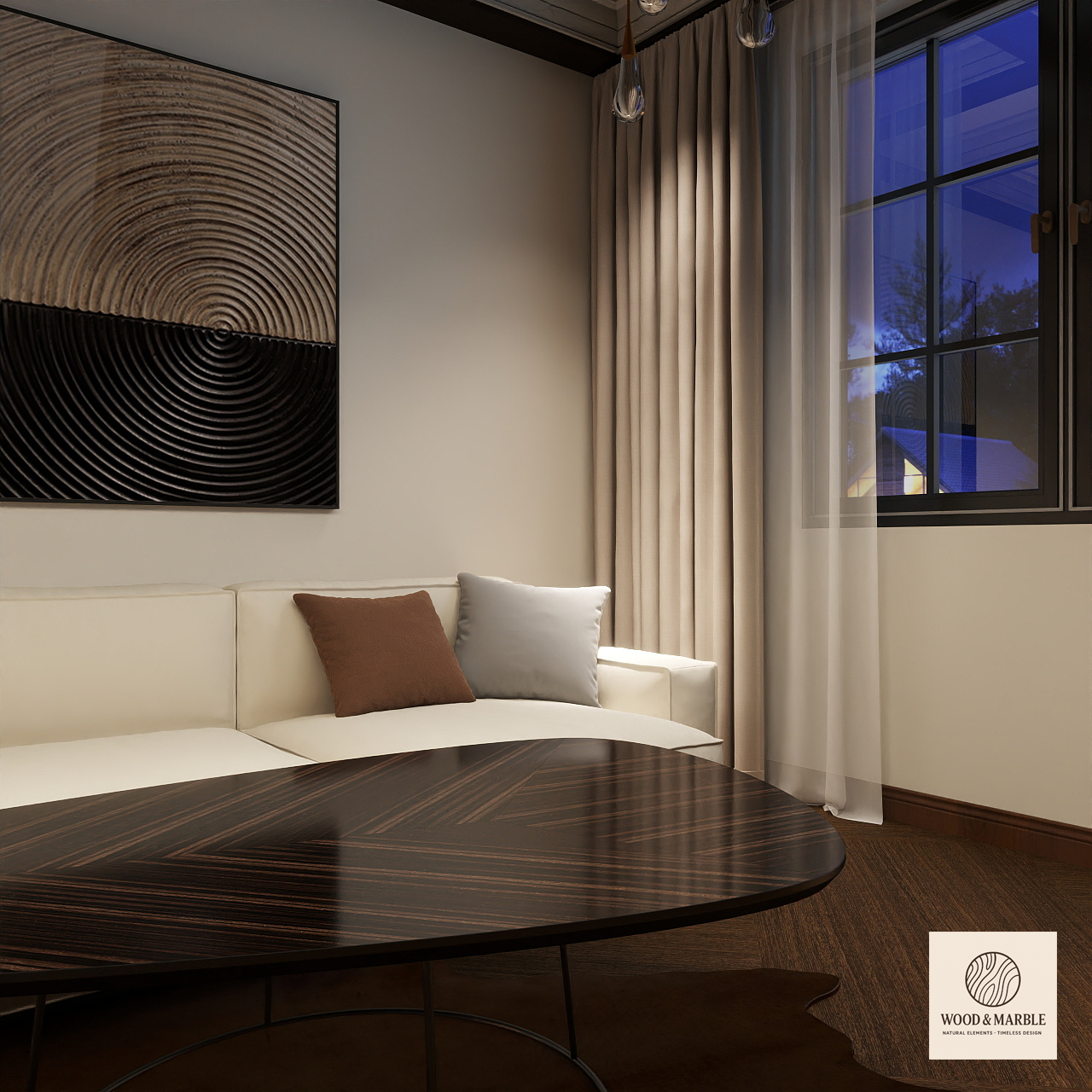 Classic White House - Living room