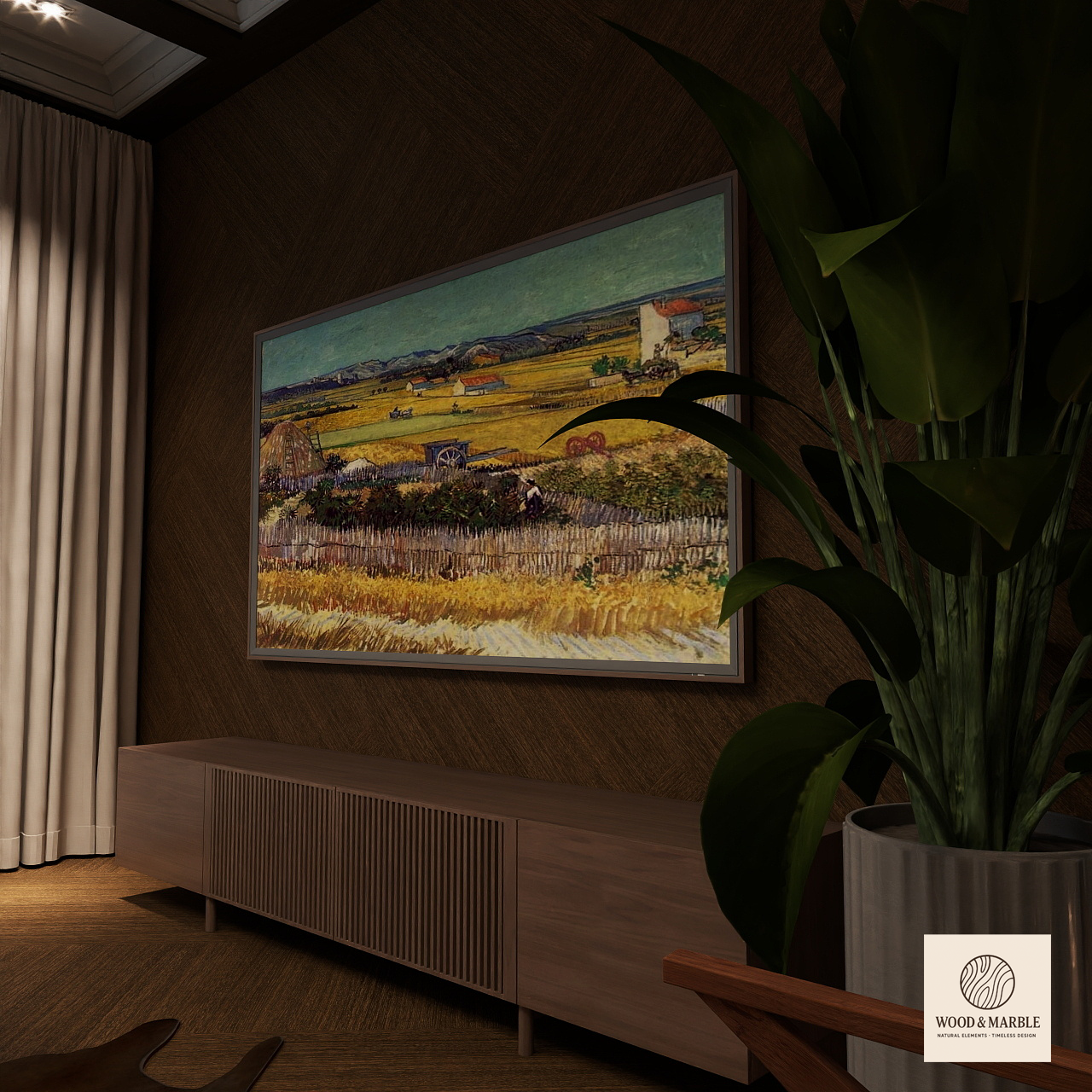 Classic White House - Living room